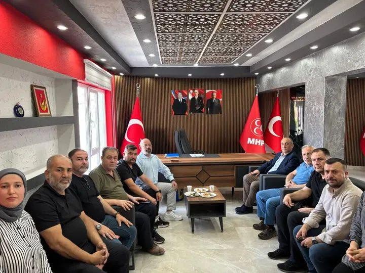 Kaymakam İlhan’dan MHP Yatağan İlçe Başkanlığına “Hayırlı Olsun” Ziyareti
