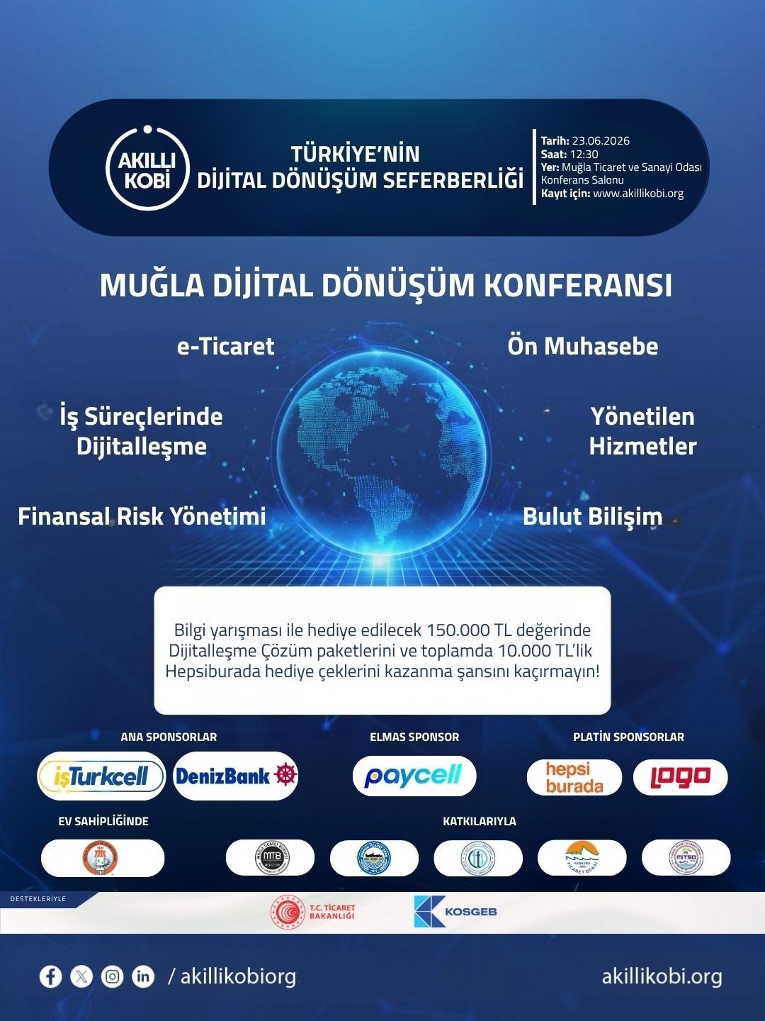Muğla’da Dijital Dönüşüm Konferansı İş Dünyasını Buluşturuyor
