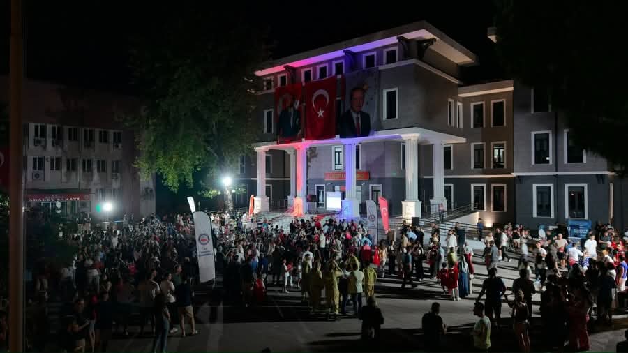 Köyceğiz'de 15 Temmuz Anma Programına Yoğun Katılım