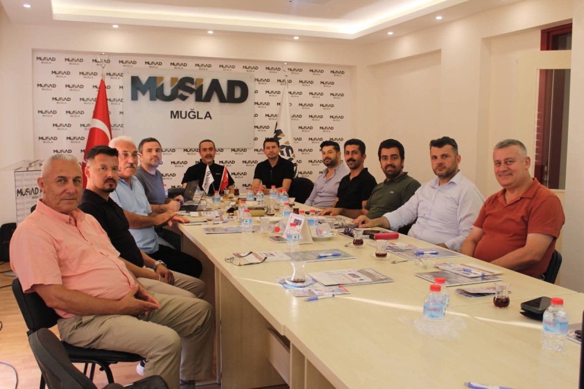 MÜSİAD Muğla Yönetimi Haftalık Toplantıda Bir Araya Geldi