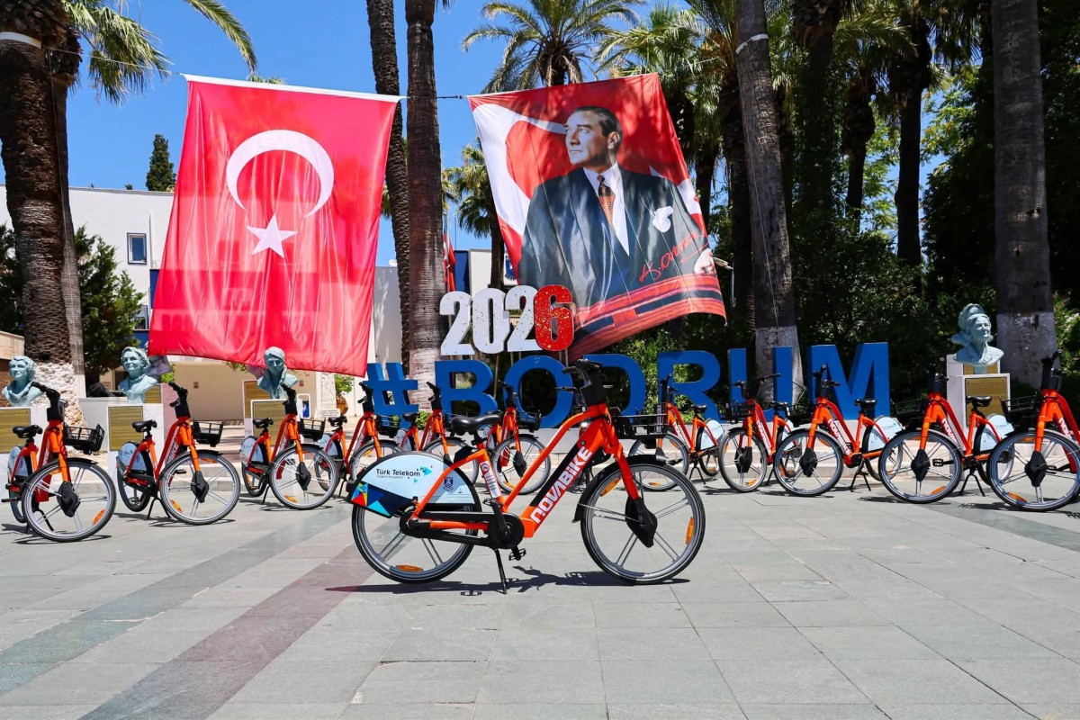 Bodrum'da Elektrikli Bisiklet Dönemi Başlıyor: 300 Bisiklet Hizmete Girecek