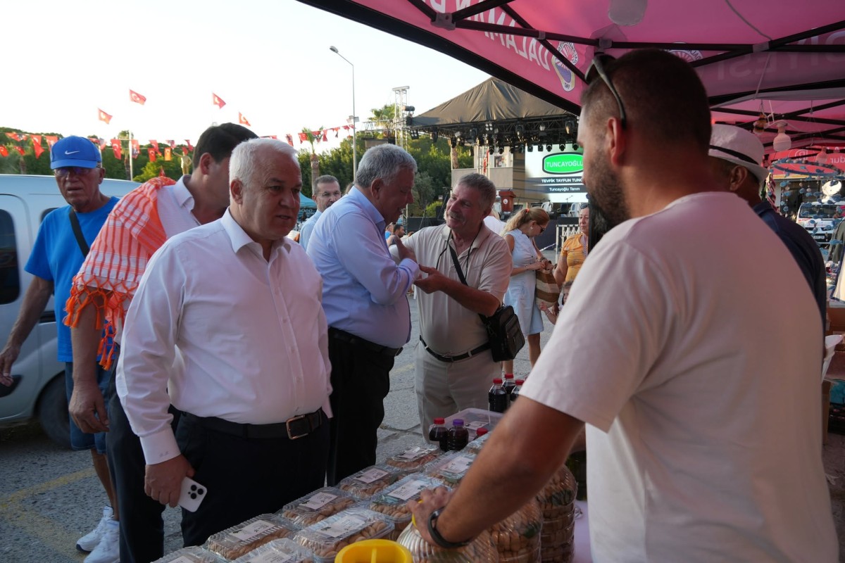 BAŞKAN KARAKUŞ, 5. DALAMAN İNCİR VE NAR FESTİVALİ’NE KATILDI