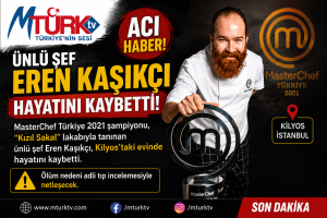“MasterChef Şampiyonu Eren Kaşıkçı Evinde Ölü Bulundu”