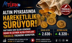 “Haftanın Son İşlem Gününde Altın Piyasası Hareketli”