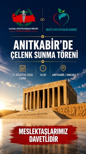 “DİYETİSYENLİKTE YENİ DÖNEM: MESLEK KANUNU İÇİN GERİ SAYIM!”