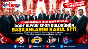 Cumhurbaşkanı Erdoğan Spor Kulüplerini Kabul Etti